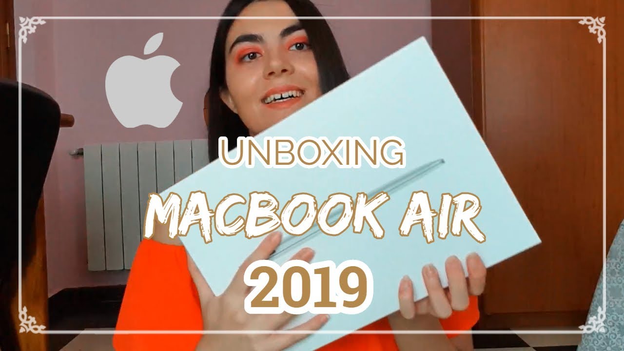 UNBOXING MACBOOK AIR 2019!