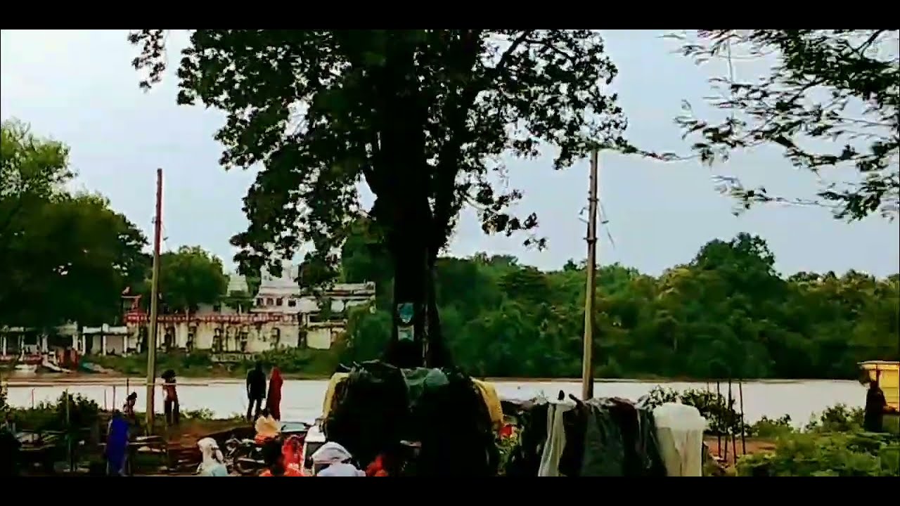 Overflowing River Narmada2#shorts#Heavy Rain#flood
