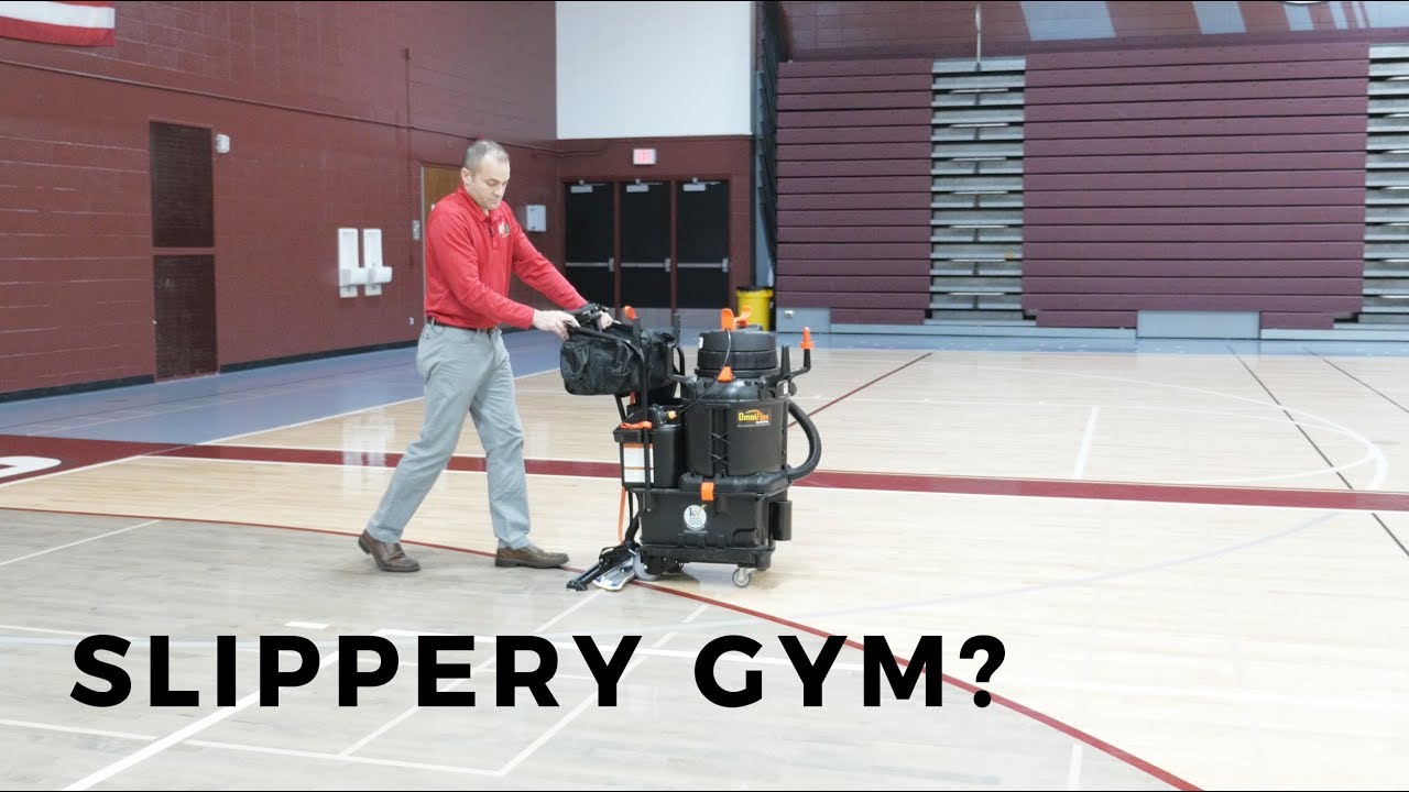 How to fix your slippery gym floor