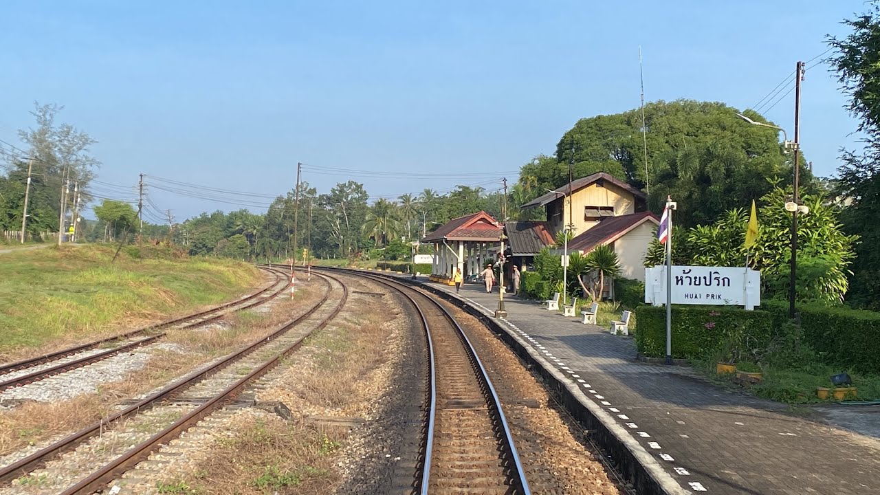 [EP.2] วิวท้ายขบวน 447 จากสถานีบ้านส้อง-ชุมทางทุ่งสง