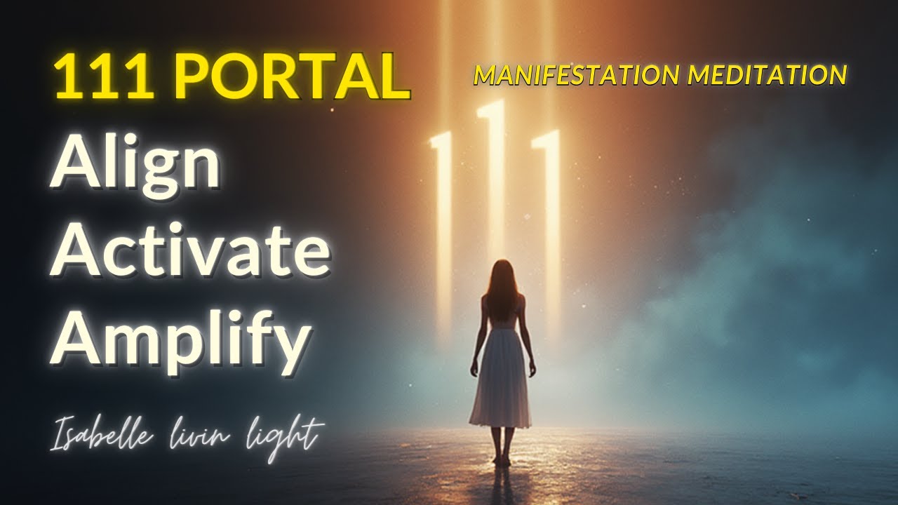 ✨111 Portal Activation Guided Meditation | Manifest Your 2026 Vision ✨
