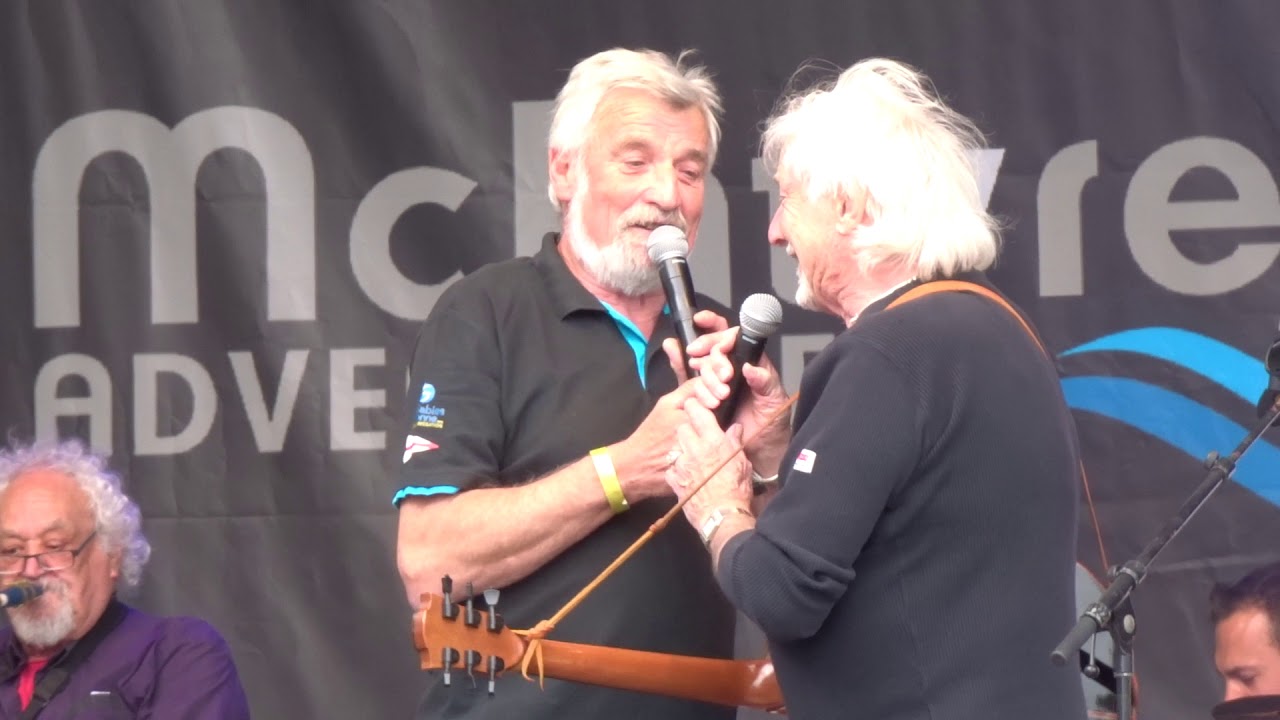 Jean Luc Van Den Heede et Hugues Aufray aux Sables d'Olonne 22/04/2019 - Les Copains d'abord