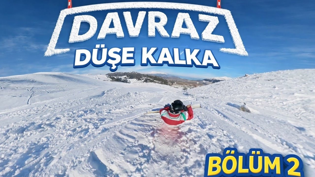 DAVRAZ KAYAK MERKEZİ ABİ KARDEŞ DÜŞE KALKA | Bölüm 2