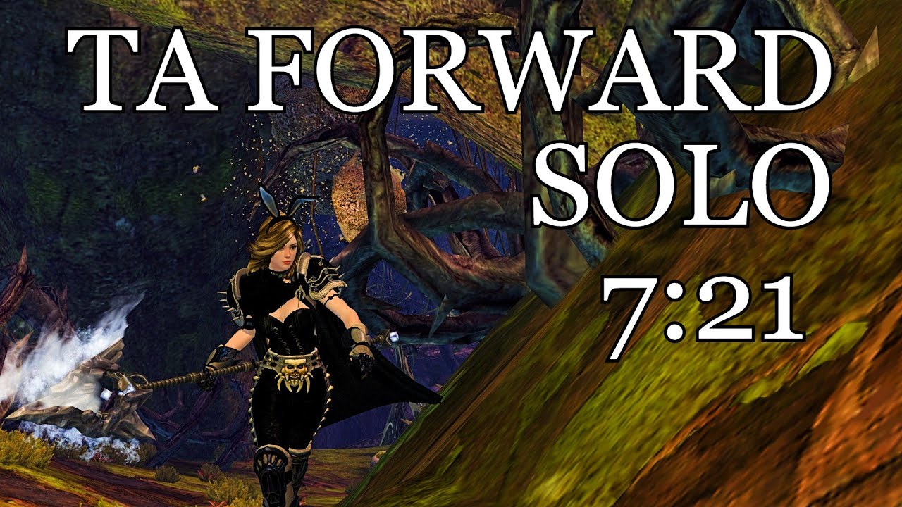 GW2: Twilight Arbor forward Thief solo 7:21