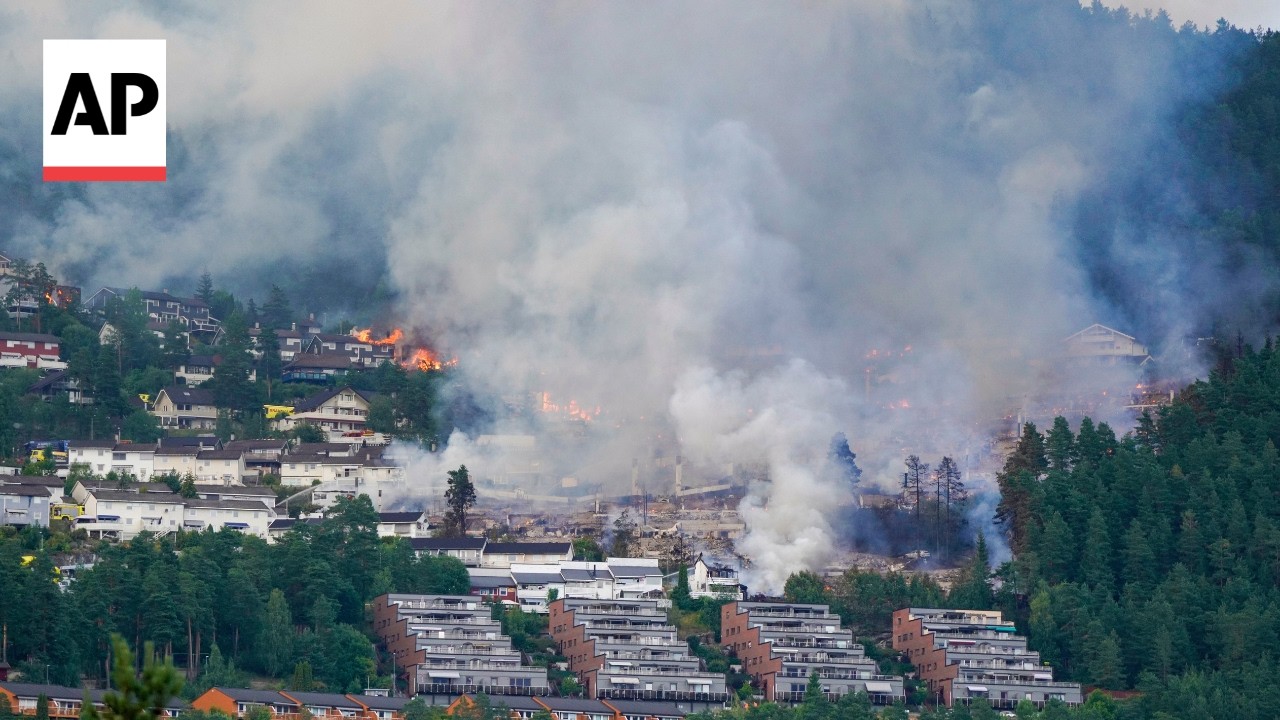 Massive fire becomes the largest fire in modern Norway history