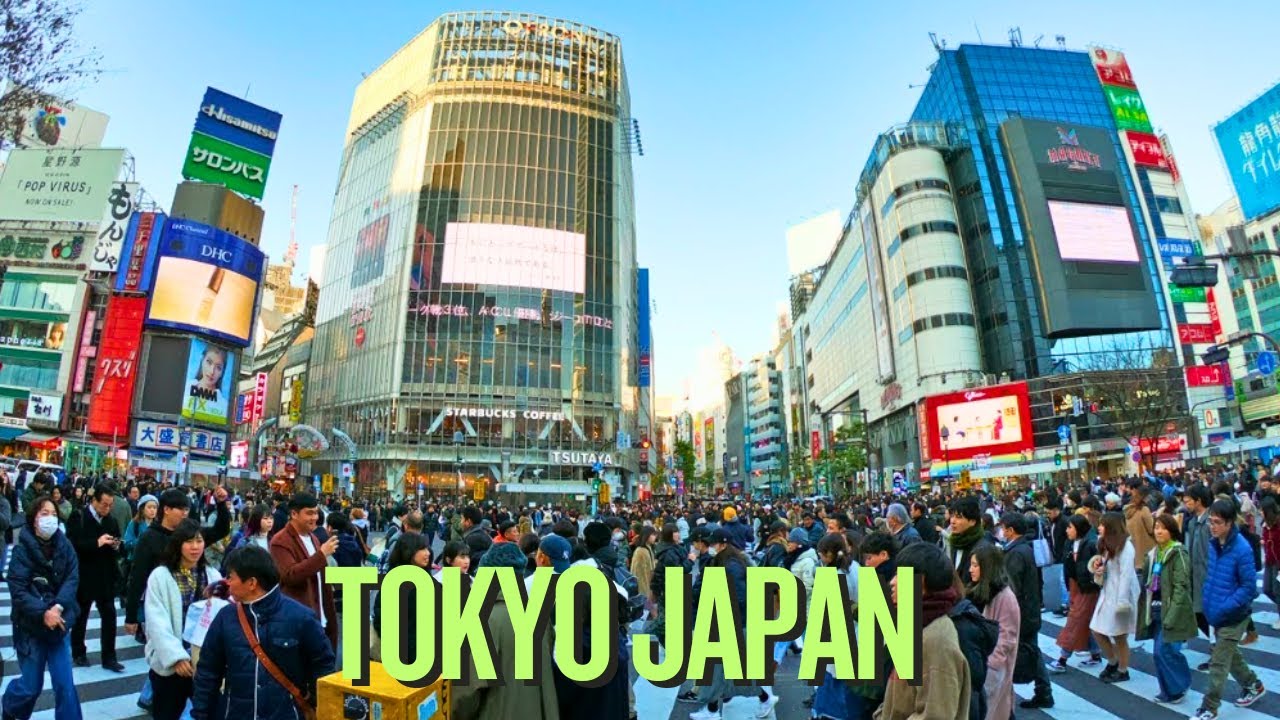 🇯🇵Walk With Me in Tokyo Japan | Shibuya Walking Tour 4K | Tokyo Japan Shibuya Crossing ASMR