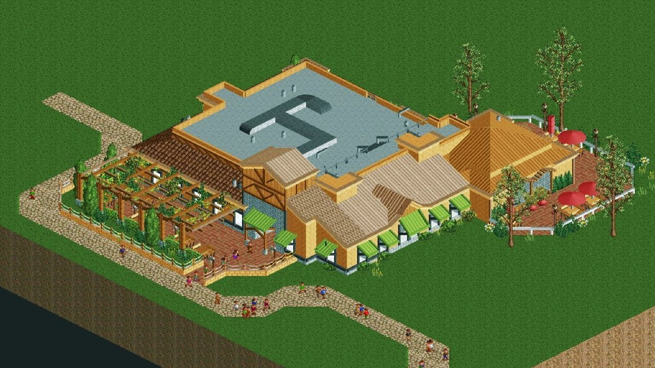 Restaurant Tutorial for Open RCT2 [Custom Scenery Workshop Episode 1]