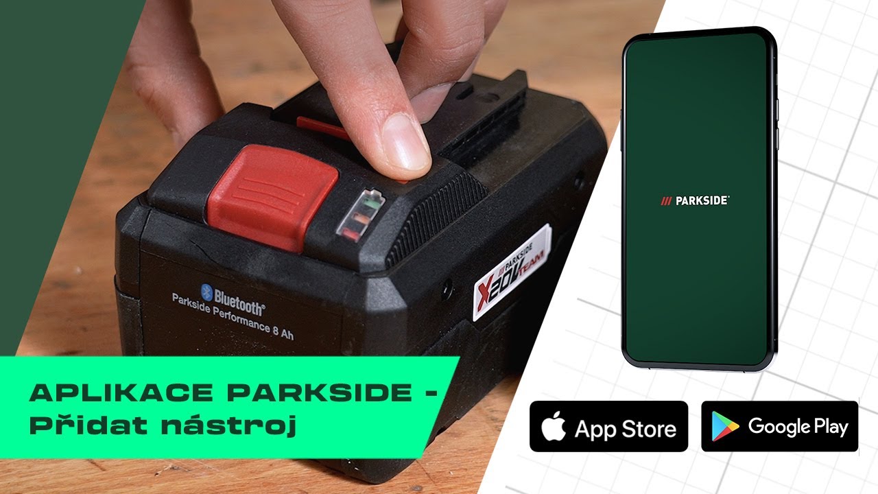 PARKSIDE App - Přidat nástroj