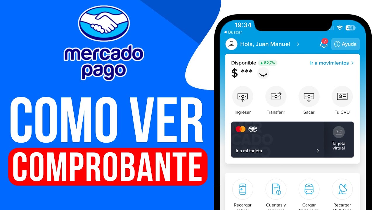 C&oacute;mo VER COMPROBANTE de PAGO en MercadoPago (Guia Rapida)
