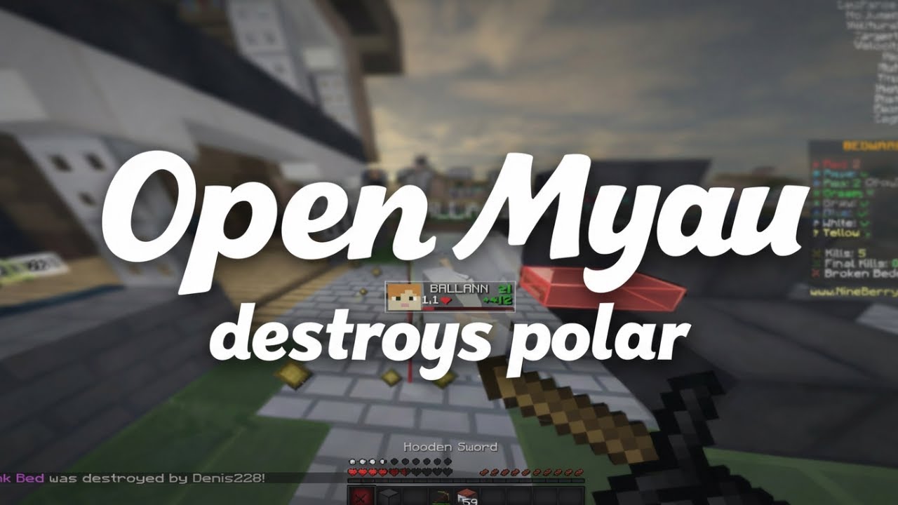 This Free Client Destroys Polar Anticheat | ft. OpenMyau Client