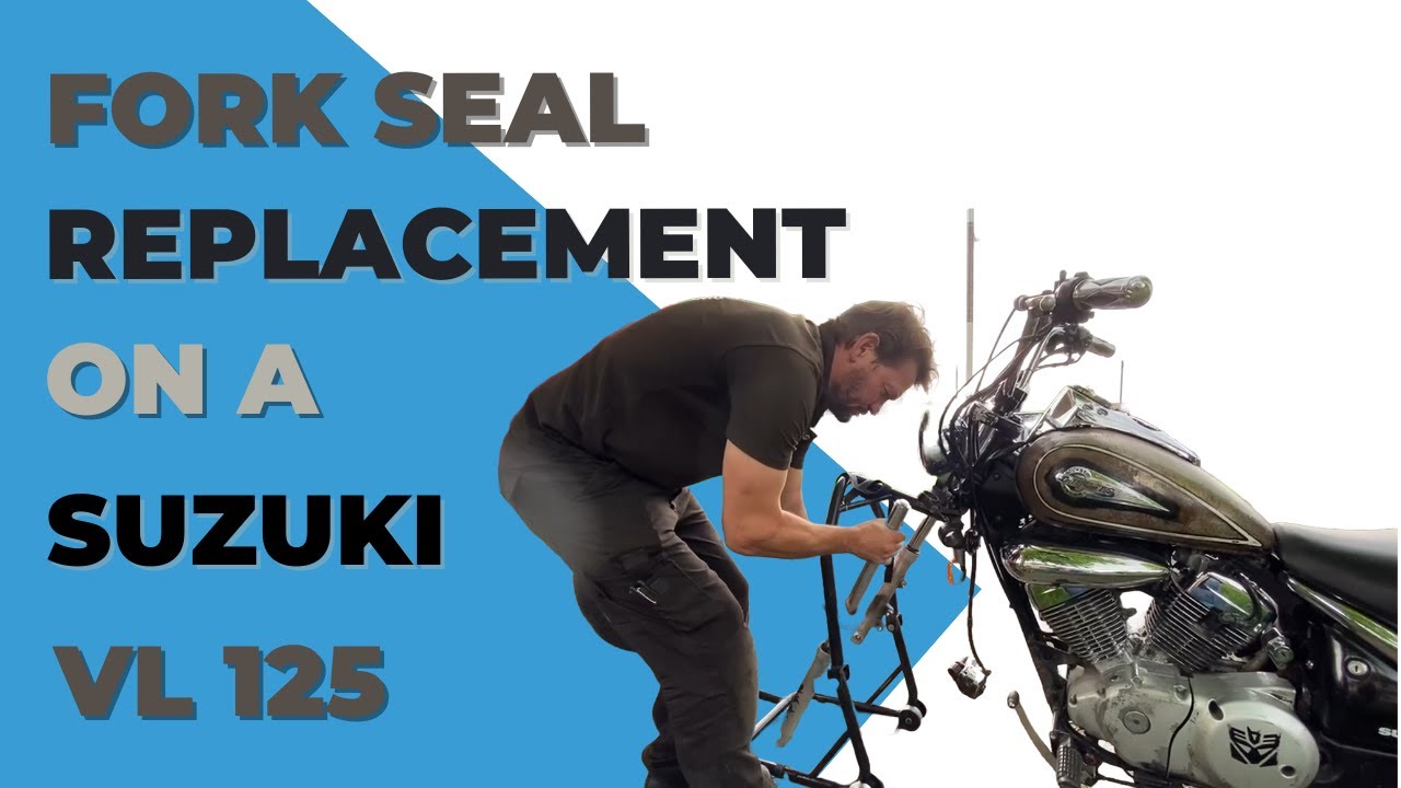 Fork Seals & Brake Calliper Rebuild on a Suzuki VL 125 Motorbike