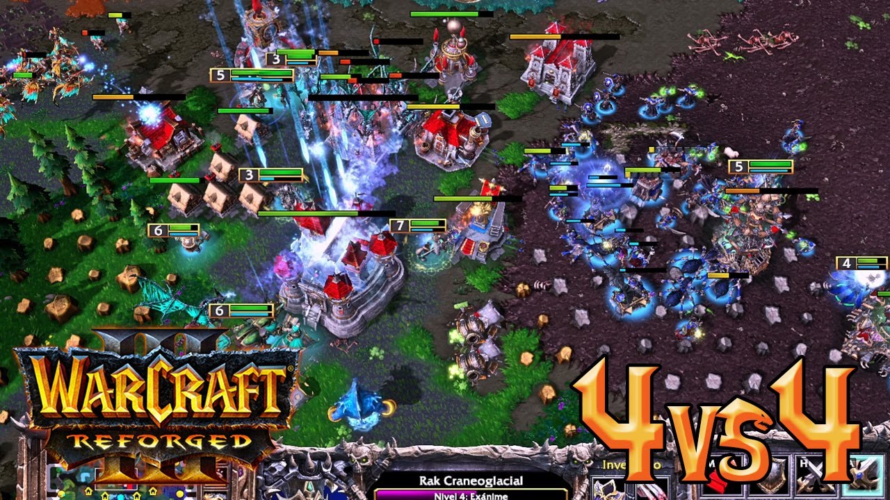 Primera victoria en 4vs4!!  / Warcraft III Reforged Gameplay 2025 - Ranked