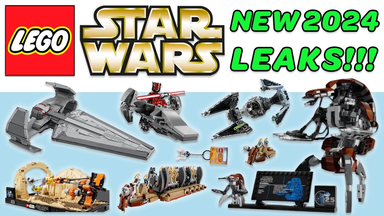 EVERYTHING WE KNOW ABOUT THE MAY 2024 LEGO STAR WARS SETS + NEW LEAKS!!!