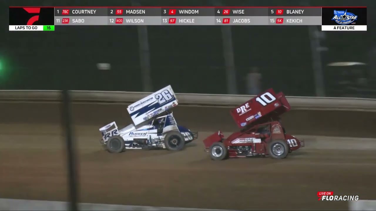 Highlights: Tezos All Star Circuit of Champions @ Sharon Speedway 7.8.2023