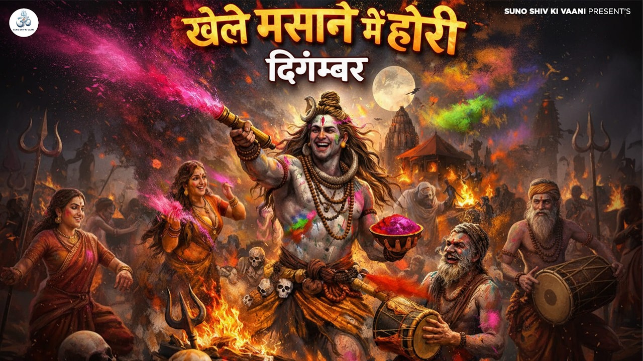 खेले मसाने में होरी दिगम्बर- Khele Masane Me Holi Digambar - Shiv Bhajan Holi Special - Shiv Bhajan