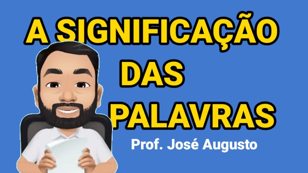 A significação das palavras