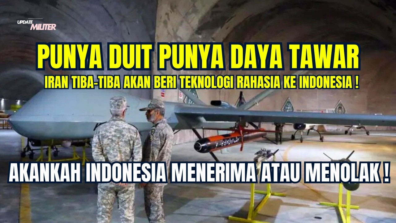 Iran Siap Transfer Teknologi Drone ke Indonesia &ndash; Peluang Emas atau Risiko Besar