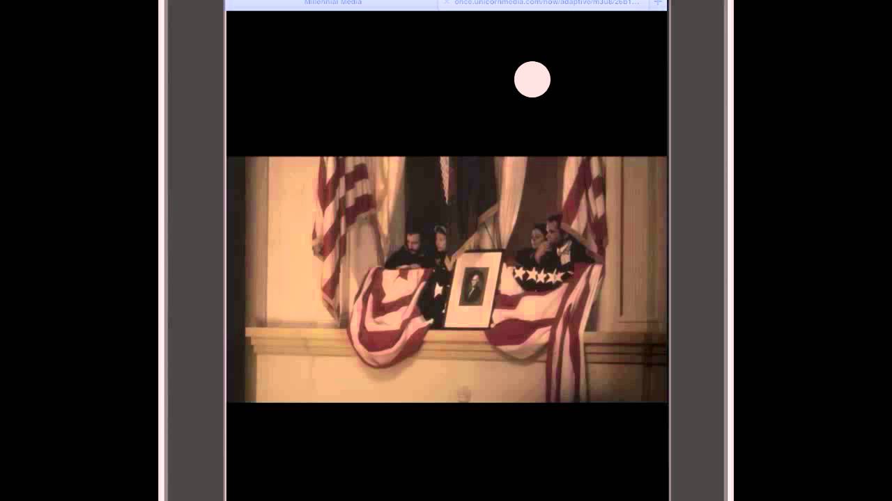 Millennial Media - National Geographic Channel/Killing Lincoln Tablet Demo