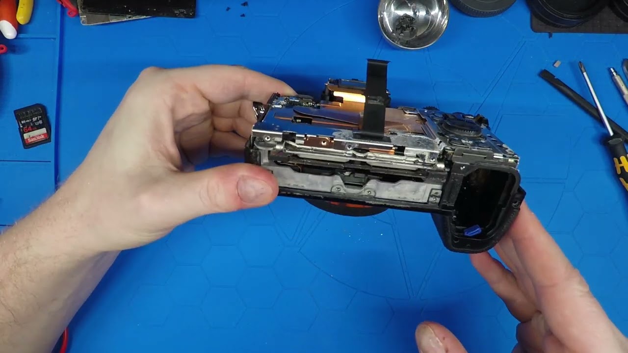Sony A7R2 tear down and troubleshooting pt1