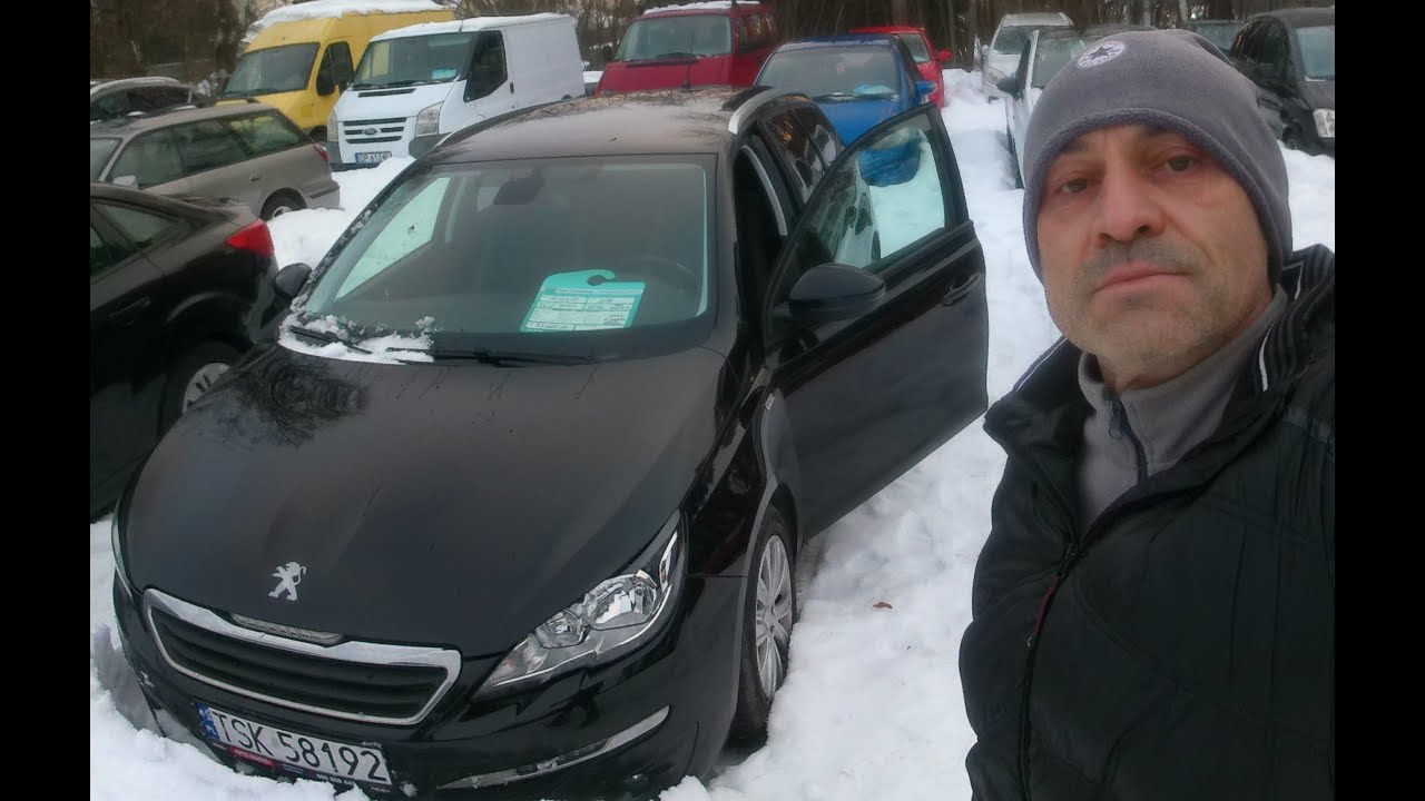 OGLĄDAM. ŁADNIE ODPALA. PEUGEOT 308. WIELKI BAGAŻNIK. WYGODNE FOTELE. SILNIK HDI DOBRA JEDNOSTKA.