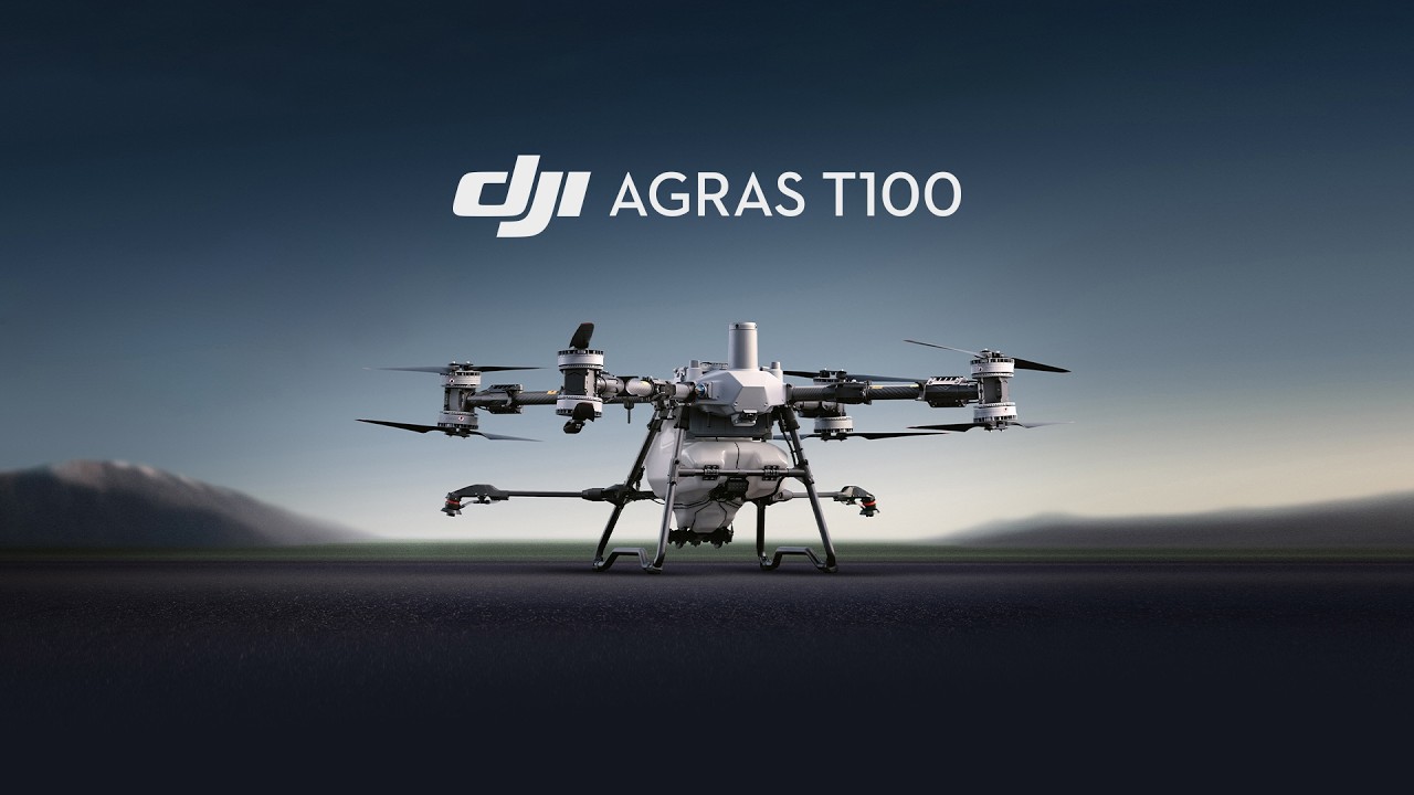 Παρουσιάζουμε το νέο DJI Agras T100: Δύναμη και Ακρίβεια χωρίς προηγούμενο!