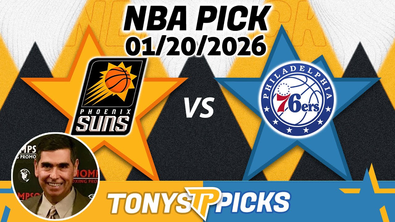 Phoenix Suns vs Philadelphia 76ers Pick 1/20/26 NBA Pick Prediction