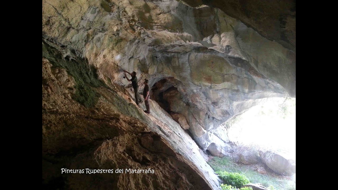 Pinturas Rupestres. Ruta 22. La Cueva de las Cruces.