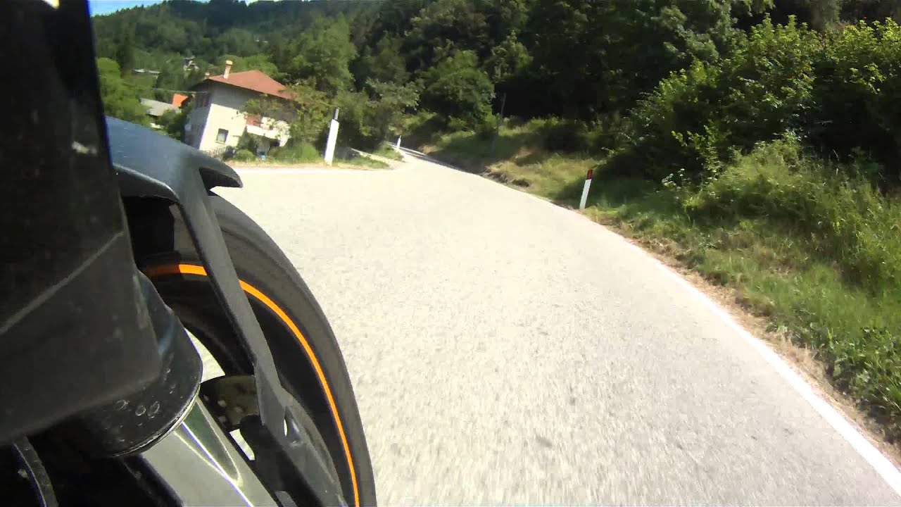 Macht am Berg KTM 990 SMT - Heizen am Vignola Falesina