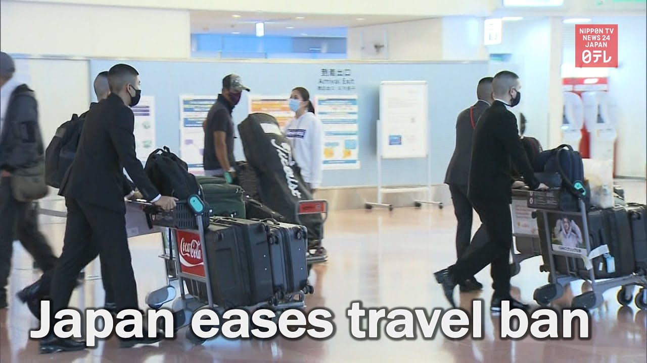 Japan eases travel ban for China and eight other locations
