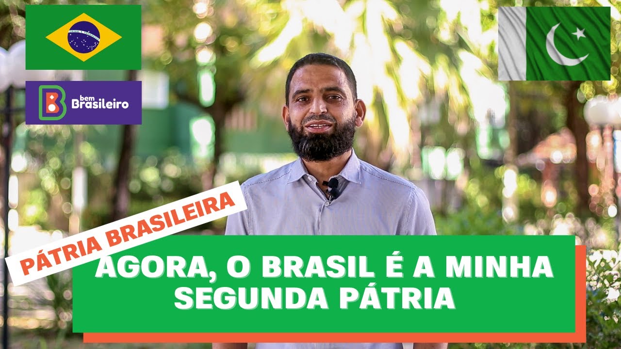 Paquistanês fala sobre suas vivências no Brasil e relata que adotou o país como sua segunda pátria
