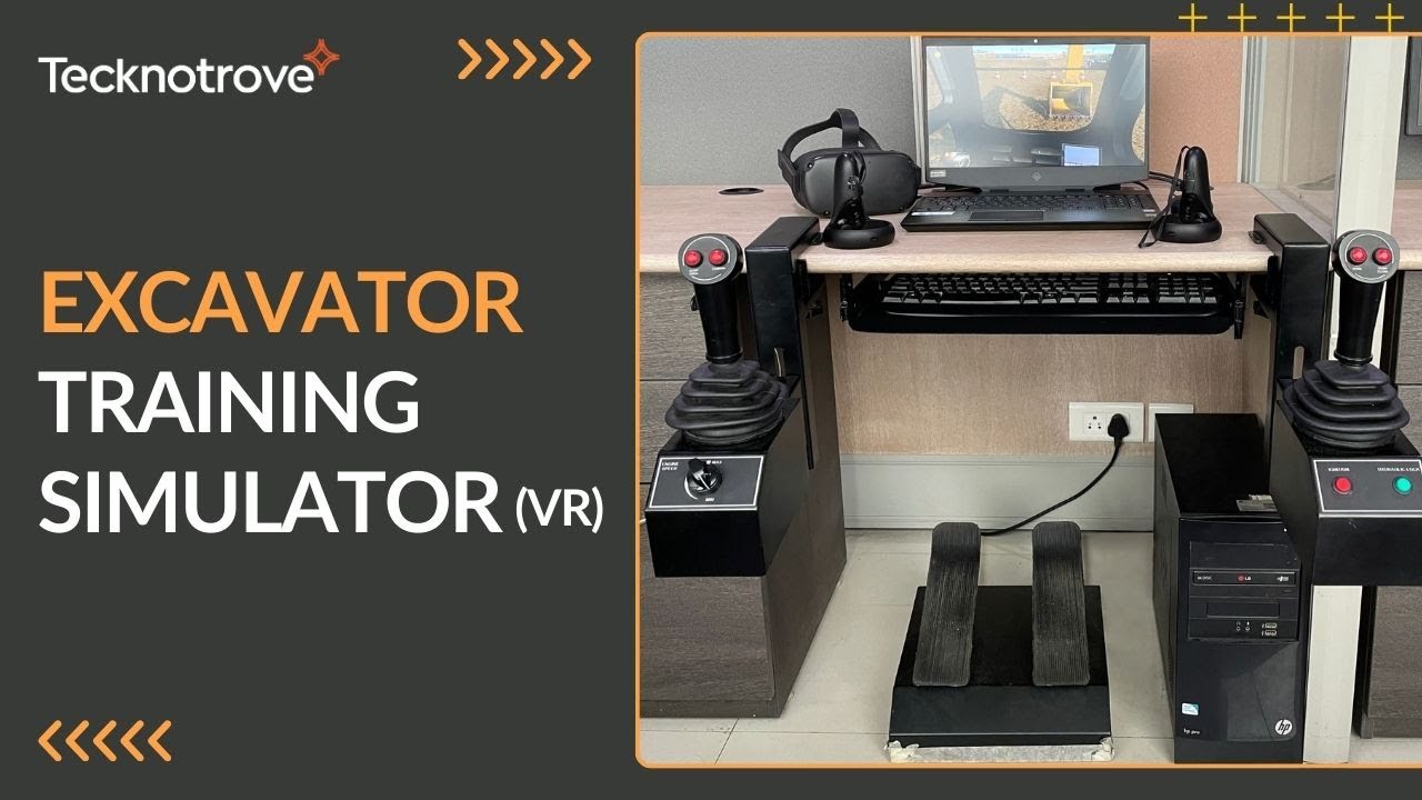 Tecknotrove Excavator Simulator  | Shovel Simulator VR | Tecknotrove 2025