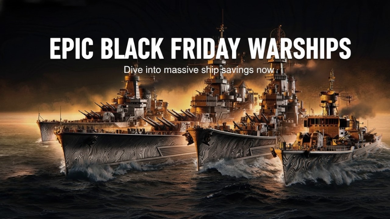 САМЫЕ БОЛЬШИЕ предложения Черной пятницы 2025 в World of Warships!