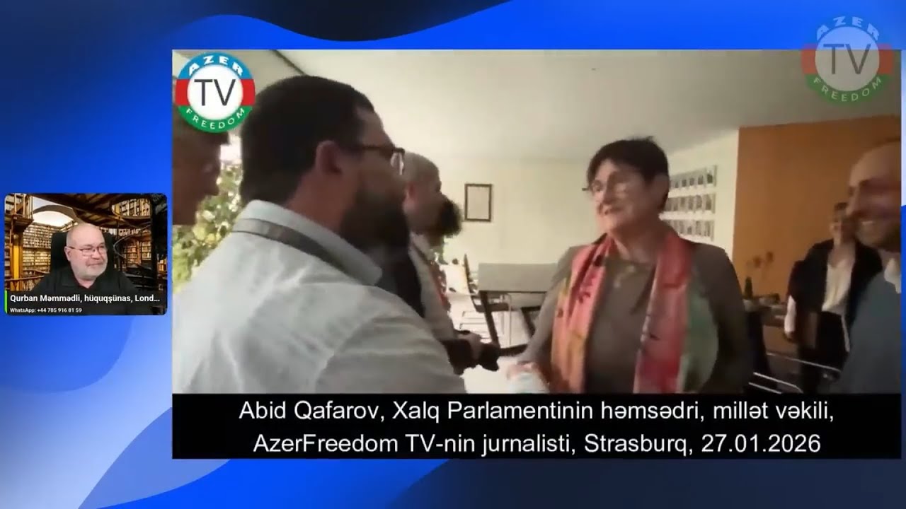 AŞPA-nın yeni prezidenti Petra Bayrla görüşdən fraqmentlər, verilən suallar. 27.1.26