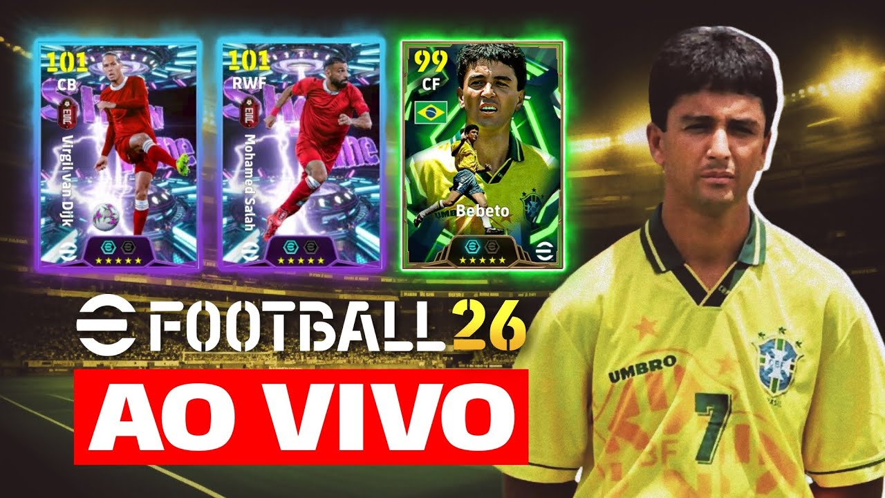 LANÇAMENTO DA VERSÃO 5.3 - O QUE TEM DE NOVO? | eFootball 2026 AO VIVO 🔴