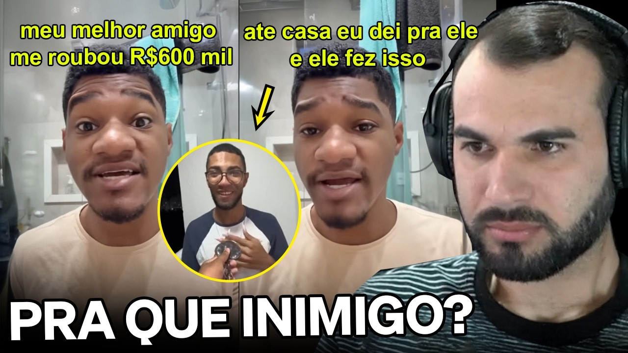 J&Uacute;NIOR CALDEIR&Atilde;O FOI ROUBADO PELO MELHOR AMIGO E EXP&Ocirc;S TUDO | Cortes do Francisco