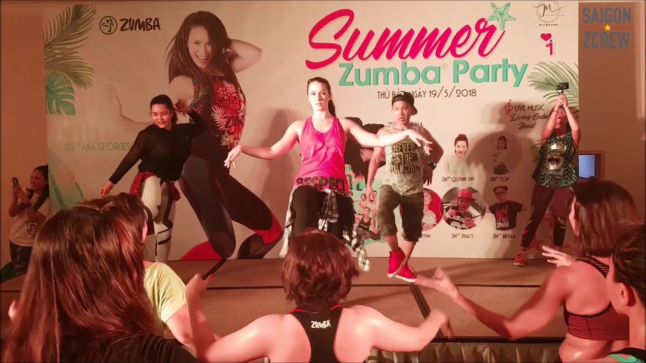 180519.MC ZES™ Ana Georgescu | Saigon ZCrew | Zumba® Fitness Vietnam