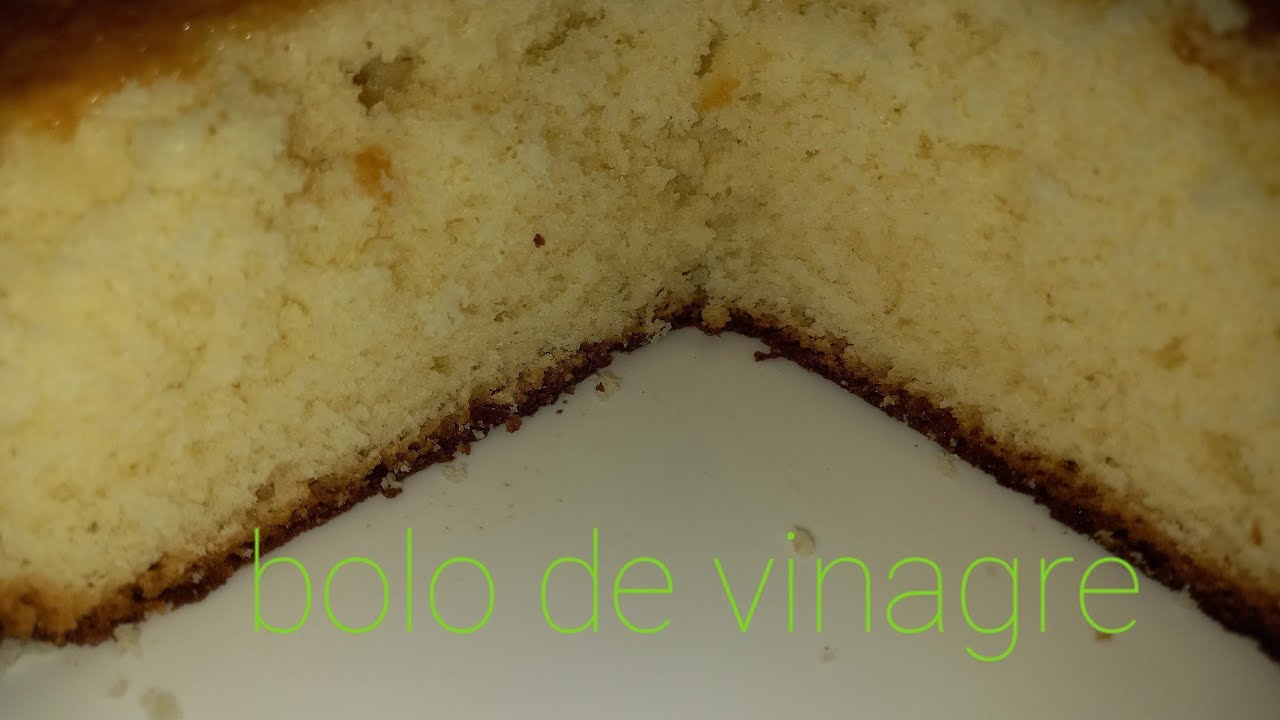 🔵 BOLO DE VINAGRE FOFINHO
