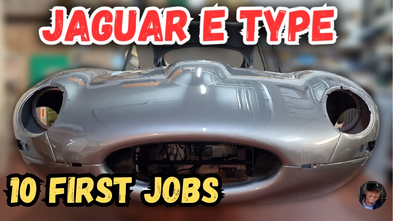 🔧Jaguar E Type из покрасочного цеха — Реставрация, часть 10