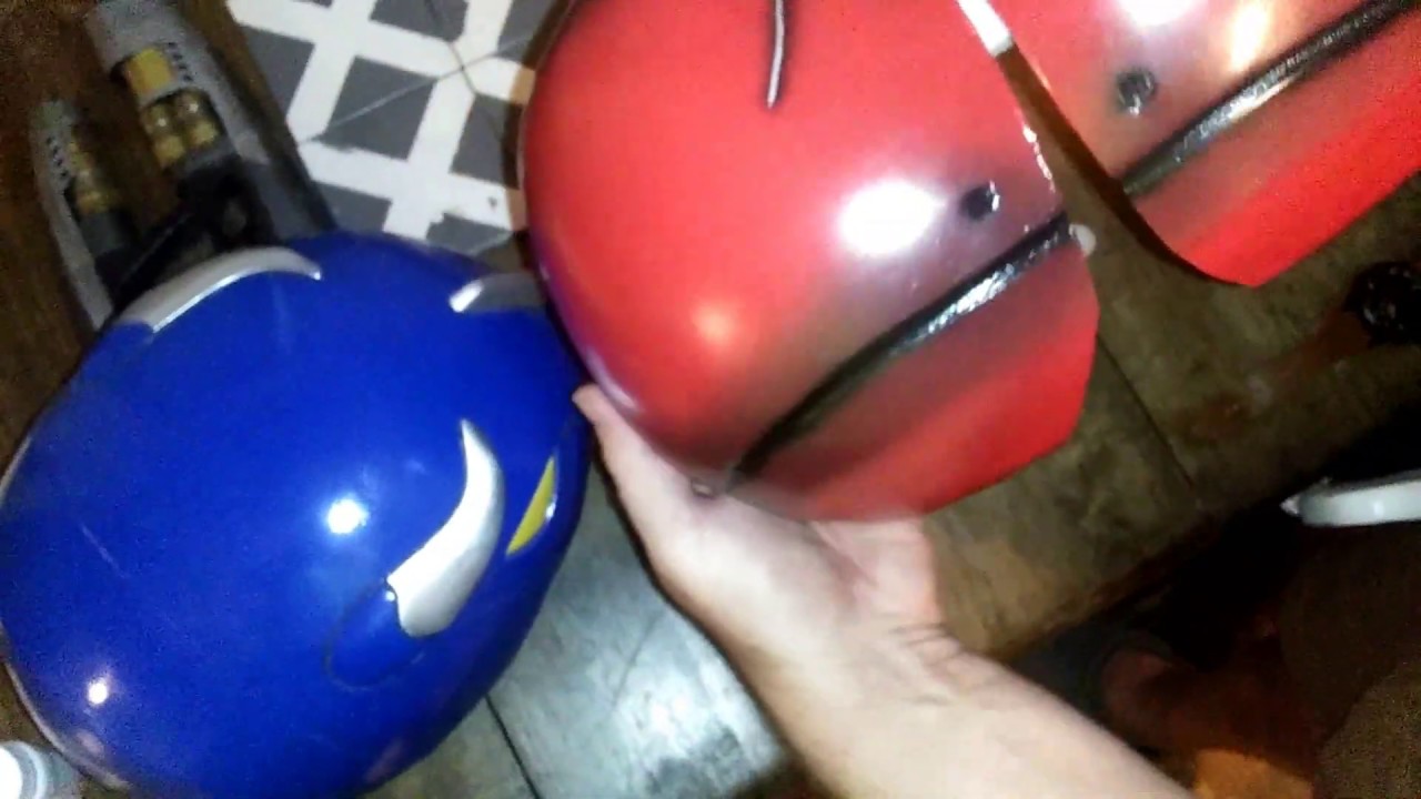 Двухкомпонентный шарнир для шлема #Cosplay Power Rangers