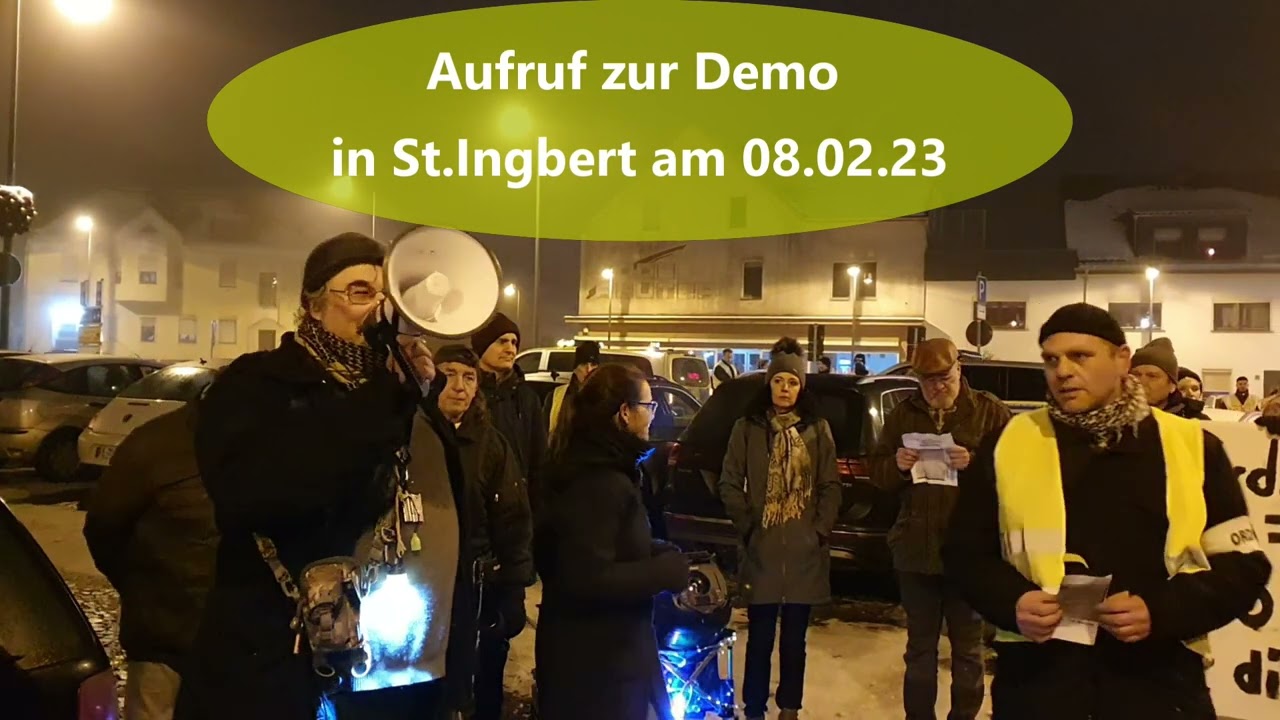 Aufruf zur Demo in St.Ingbert am 08.02.23