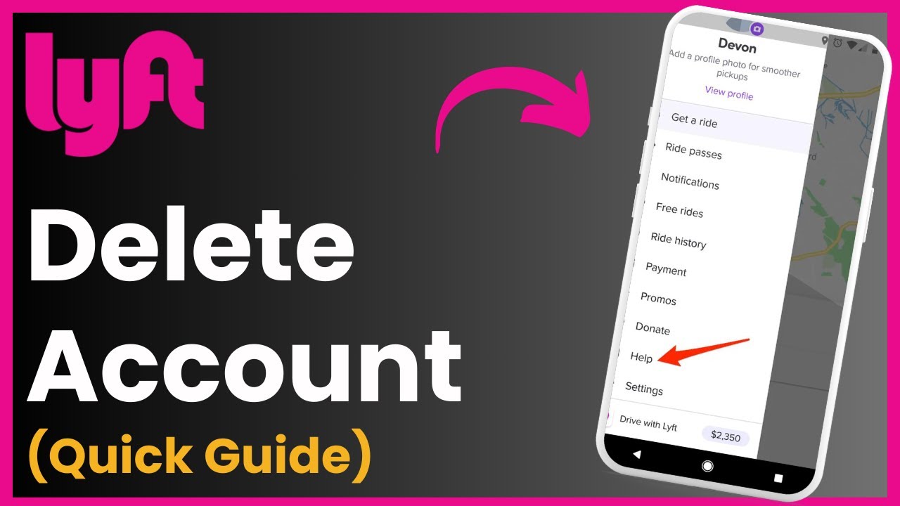 How To Delete A Lyft Account !