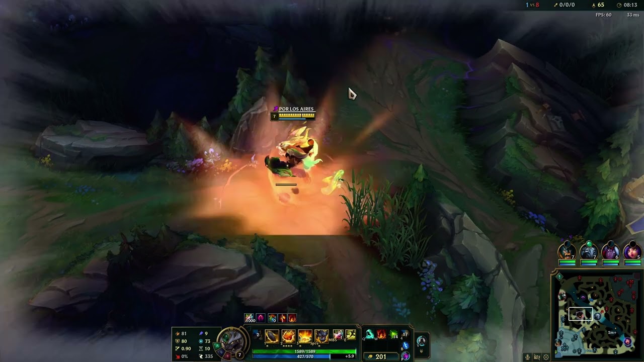 S16 | FlexQ | Malphite Jungla | Derrota | 0/6/5 | Platino II | 20260122