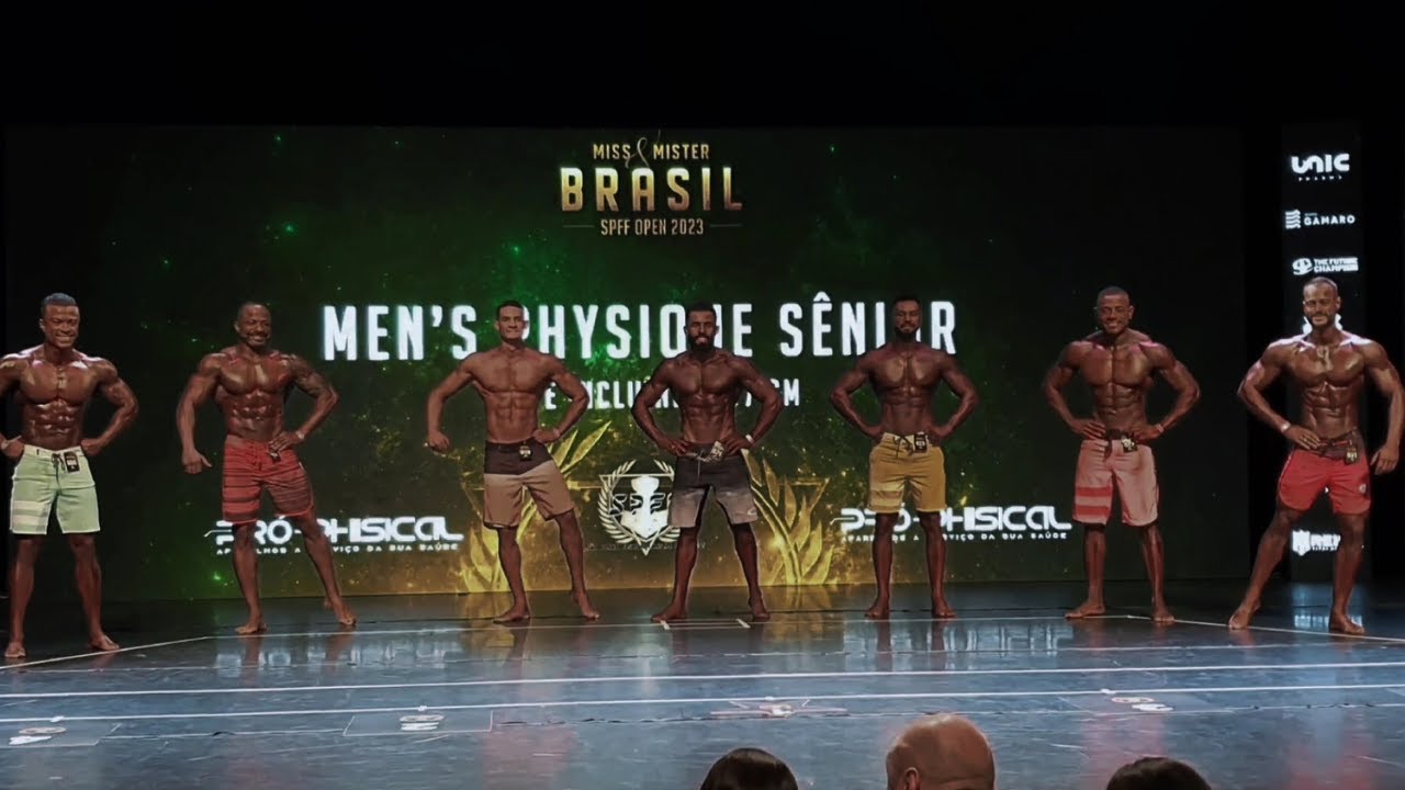 APRESENTAÇÃO DA CATEGORIA MEN´S PHYSIQUE SÊNIOR ATÉ 177 CM SPFF 2023