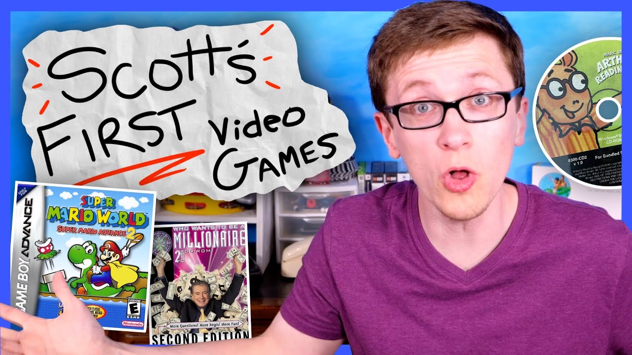 Scott's First Video Games - Scott The Woz Segment