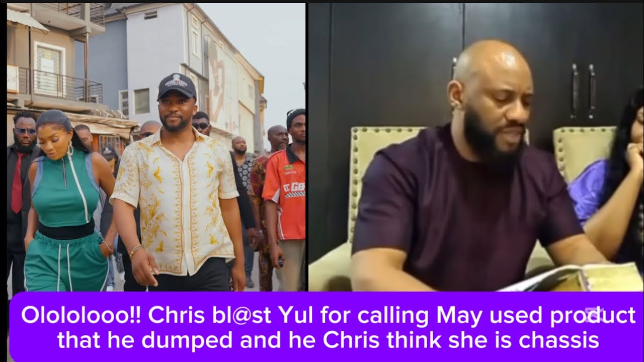 Olololooo!! Chris bl@st Yul for calling May used product that he dumped and he Chris think she..