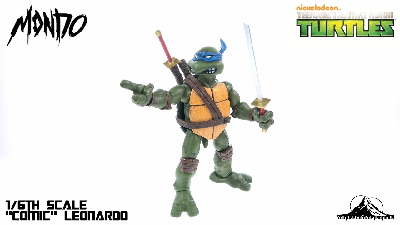 Mondo Teenage Mutant Ninja Turtles 1/6th Scale LEONARDO Video Review