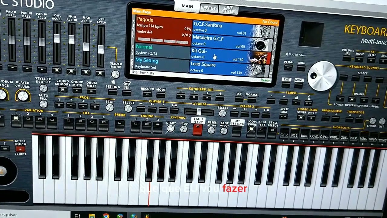 Como salvar um instrumento no Org 2023 / Sofeh Sunrise ( Music Studio ).