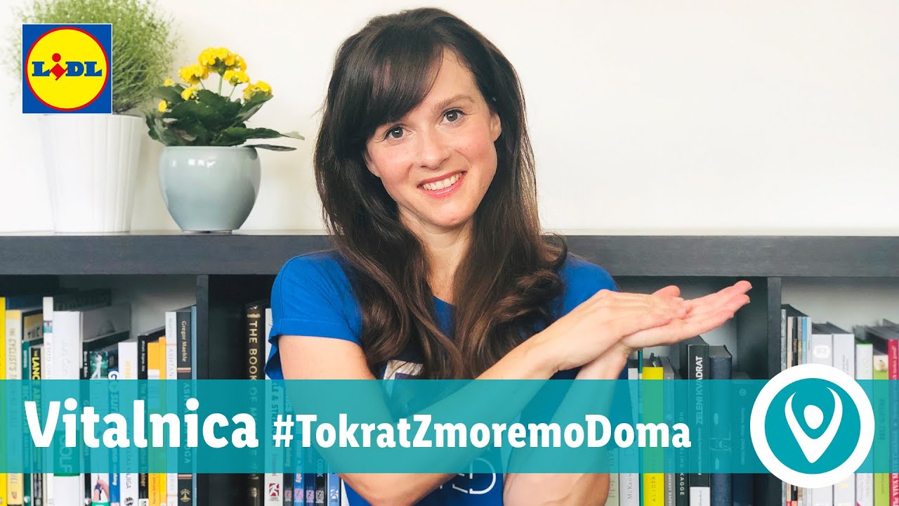 Lidlova Vitalnica: Vadba doma - vaje za zadnjico | Lidl Slovenija