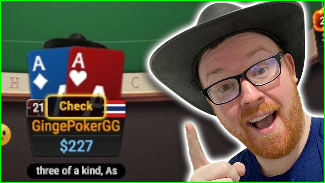 PLAYING LIKE A GENIUS, BUT RUNNING BAD! GingePoker Stream Highlights