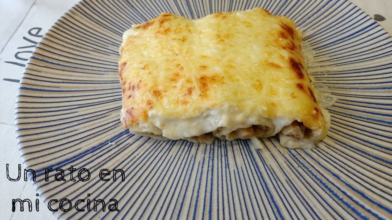CANELONES DE SETAS Y FOIE